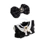 17cm Doll Clothes Set, 3 Pieces Dress Outfit Set for 6.7inch Doll Suit, Luxury Chic Hat & Clothes Accessories for 1st/2nd/3rd Gen Dolls Play & Display