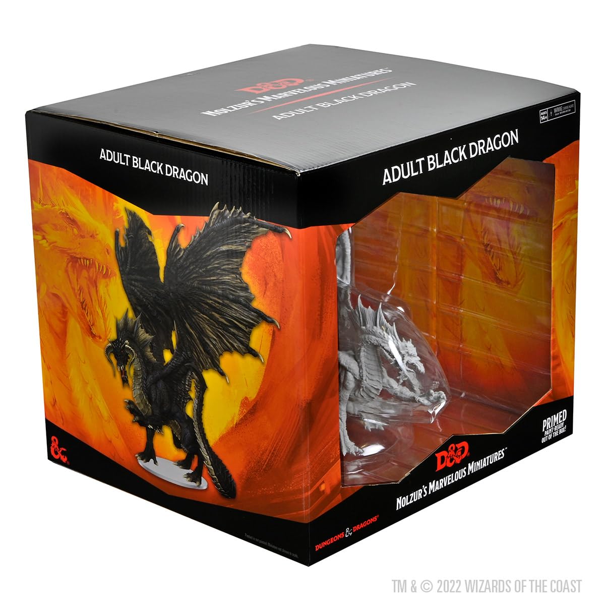 WizKids D&D Nolzur's Marvelous Miniatures: Adult Black Dragon