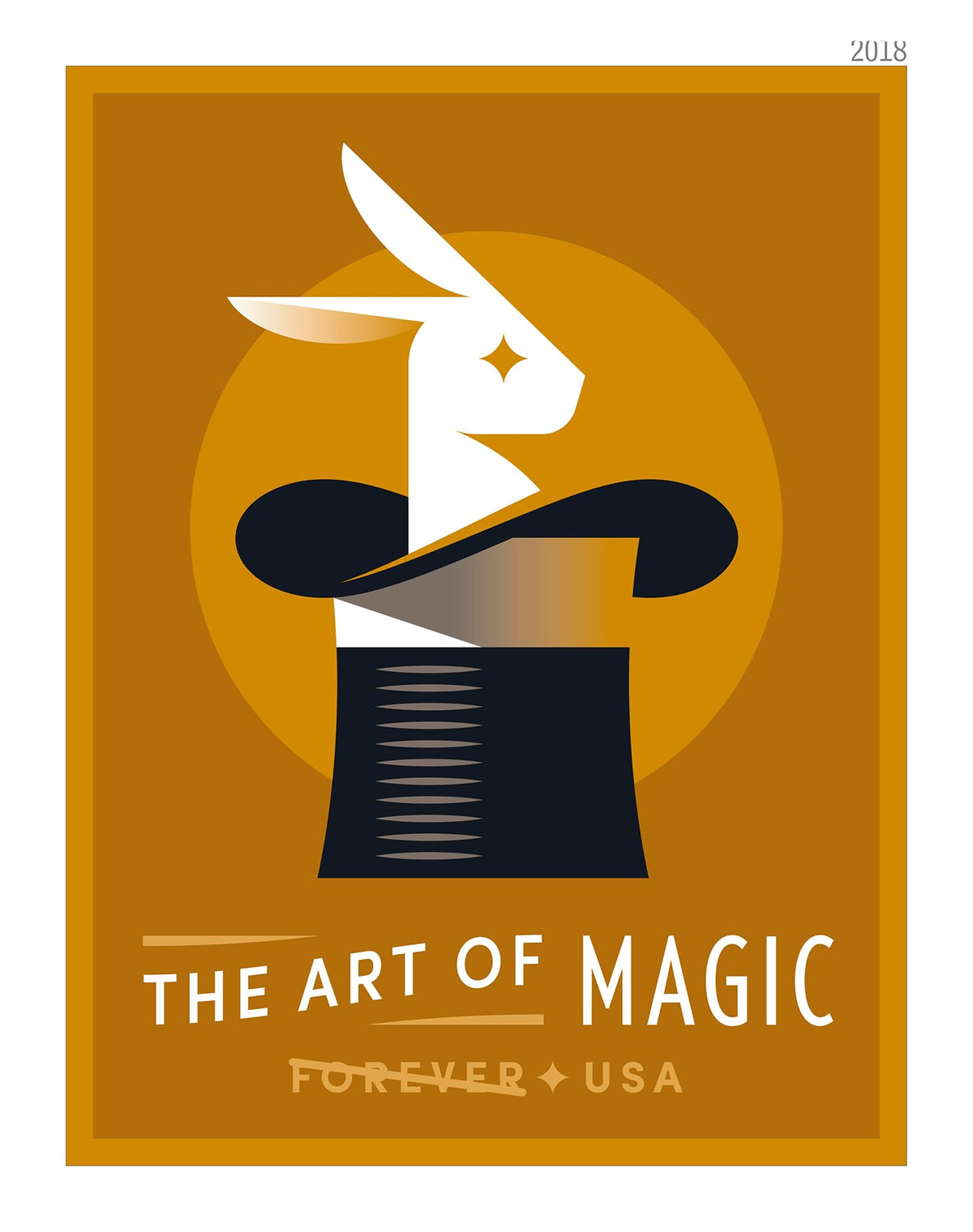 The Art of Magic (Sheet of 20) First-Class Mail Forever Postage Stamps 2018 Scott #5305