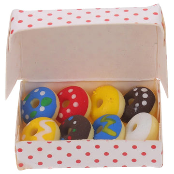 1Set 1/12 Miniature Donuts Dollhouse Decoration Accessories, DIY Micro Landscaping Decor