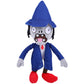 4 PCS PVZ Plant and Zombies Plush Zombies Sets 1 2 Stuffed Soft Toys Wizard Zombie, Sun Zombie, Red Boy Zombie, Sticker Zombie PVZ Figure Doll New