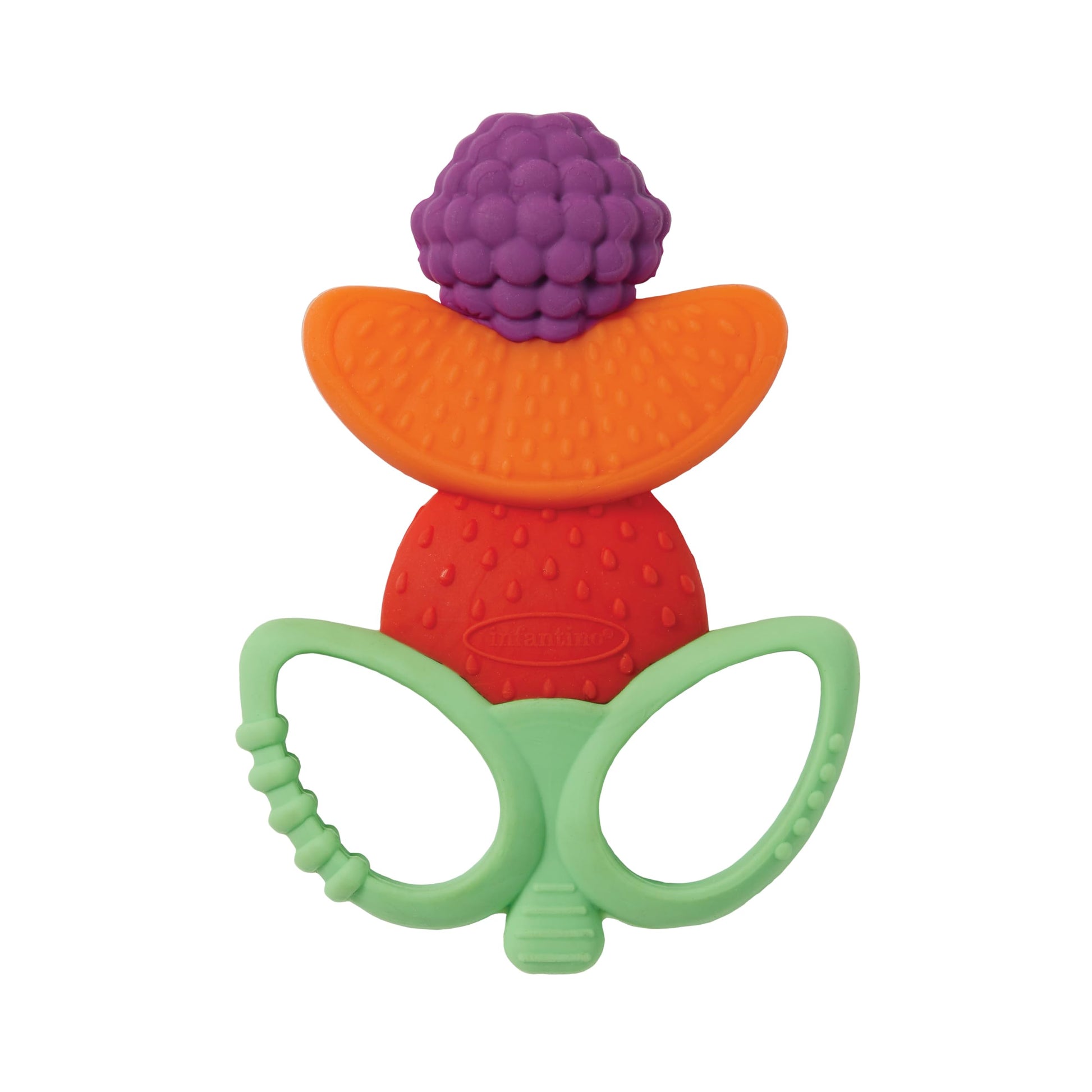 Infantino Lil' Nibbles Textured Silicone Teether Fruit Kabob