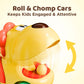iPlay, iLearn Push Go Animal Car Toys for Toddler 1-3, Baby Friction Racing Cars, Infant Play Vehicle Set, Kids Inertia Vehicle Toy, 1st Birthday
