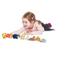 Tender Leaf Toys Woodland Animals - 8 Wooden Forest Animals with a Display Shelf -Classic Toy for Pretend Play - Develops Social, Creative