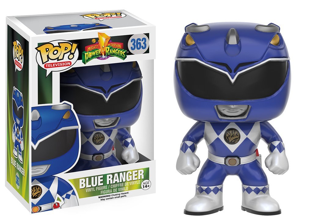 Funko POP TV: Power Rangers - Blue Ranger Action Figure
