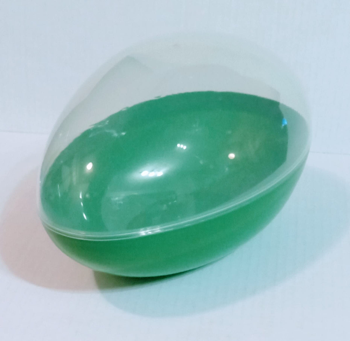 JUS JF Jumbo Fillable Easter Eggs 4 in a Set, Pink, Blue, Green and Purple