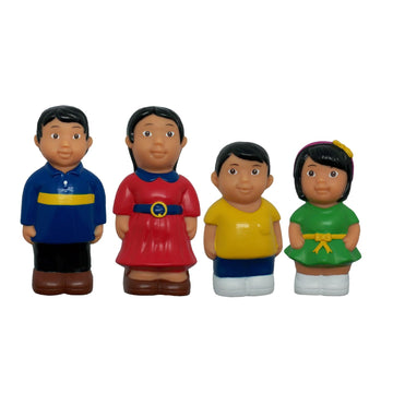 Get Ready Kids Asian Family Figures Set of 4-5 inch Multicultural Toys