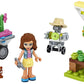 LEGO Friends Olivia’s Flower Garden 41425 Building Toy for Kids; This Play Garden Comes with 2 Buildable Figures, Friends Olivia and Zobo, for Hours