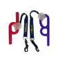 Chubuddy Navy Sublimated Chewy Holders Set of (2) - Durable, Safe, and Washable Chew Toy Tethers for Sensory Kids, Autism, ADHD, and Oral Motor Needs