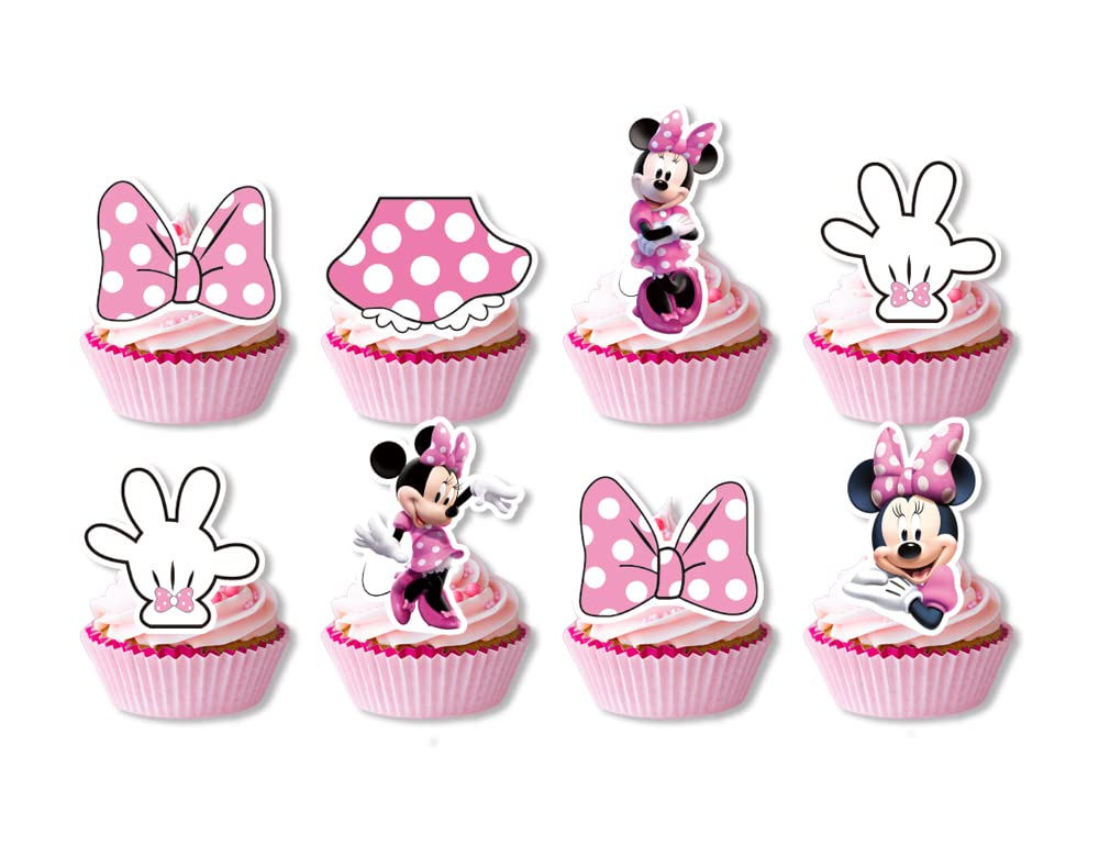 24PCS Cake Toppers Cupcake Toppers Cake Decorations Birthday Party Supplies Decorations (5)