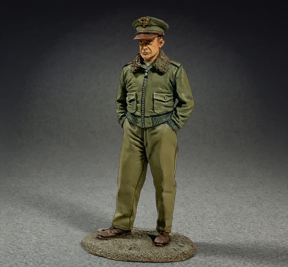W. Britain Museum Collection 10116 U.S. General Dwight D. Eisenhower 1:30 Scale Metal