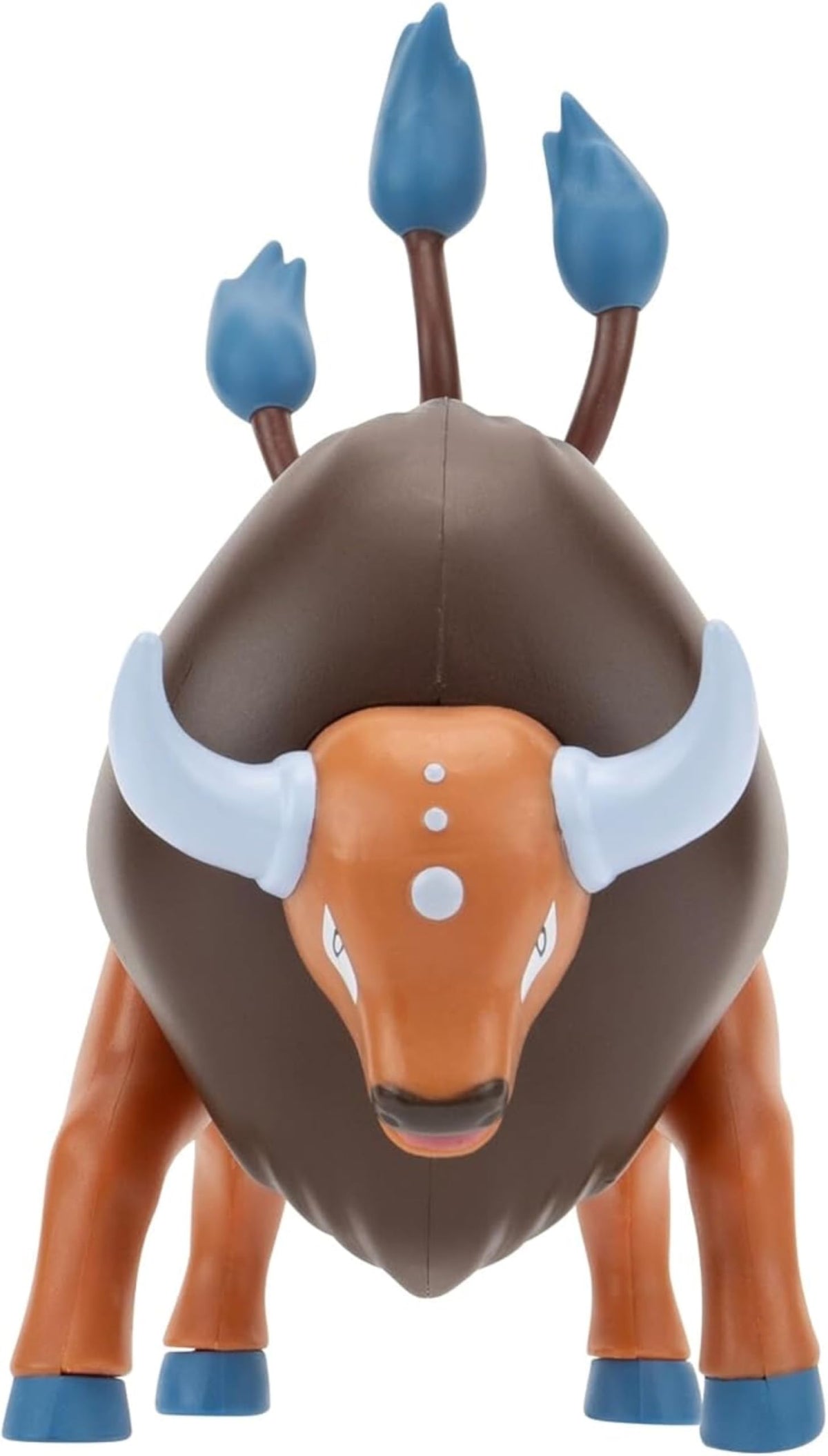 Pokémon Tauros Battle Feature Figure - 4.5-Inch Tauros Battle Ready Figure with Leg Kick Attack, PKW3369