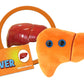 GIANT MICROBES Stuffed Liver Plush, Anatomy Model, Hepatologist Gift, Liver Transplant Gifts, Hepatitis, Hepatology, Cirrhosis Gift, Organ Donor