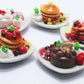 ThaiHonest 5 Dollhouse Miniatures Pancake & Cake Food Supply Handcrafted,Tiny Food