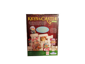 Keys to the Castle - Includes 54 Cards and 40 Tiles to Build a Castle for You and Fellow Knights to Race to the Finish Line - Ages 8+