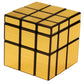Mirror Speed Cube 3x3 Magic Cube Puzzle Brain Teaser Game Gold