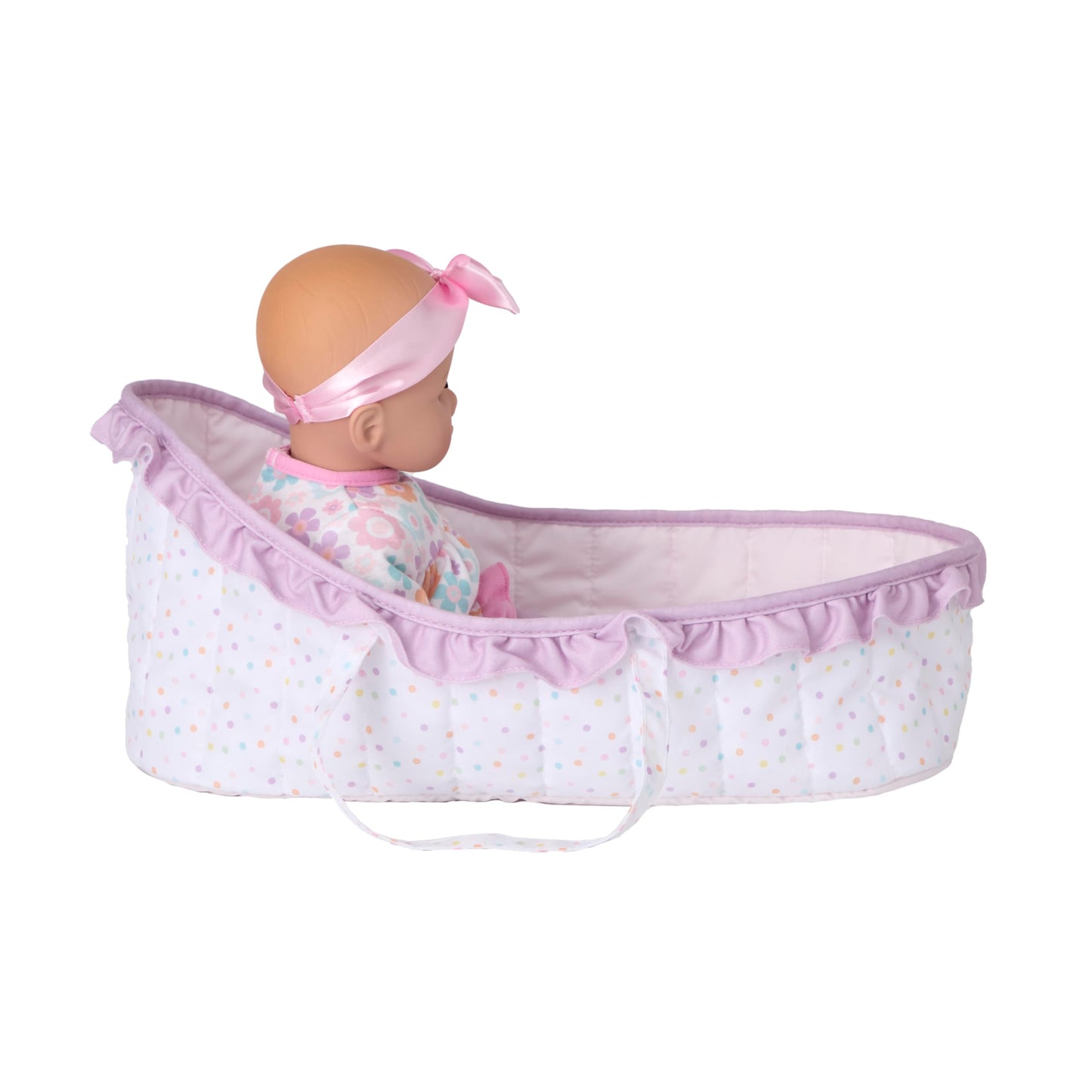 Madame Alexander 14-Inch Sweet Smiles Baby Doll, Slumber Carrier