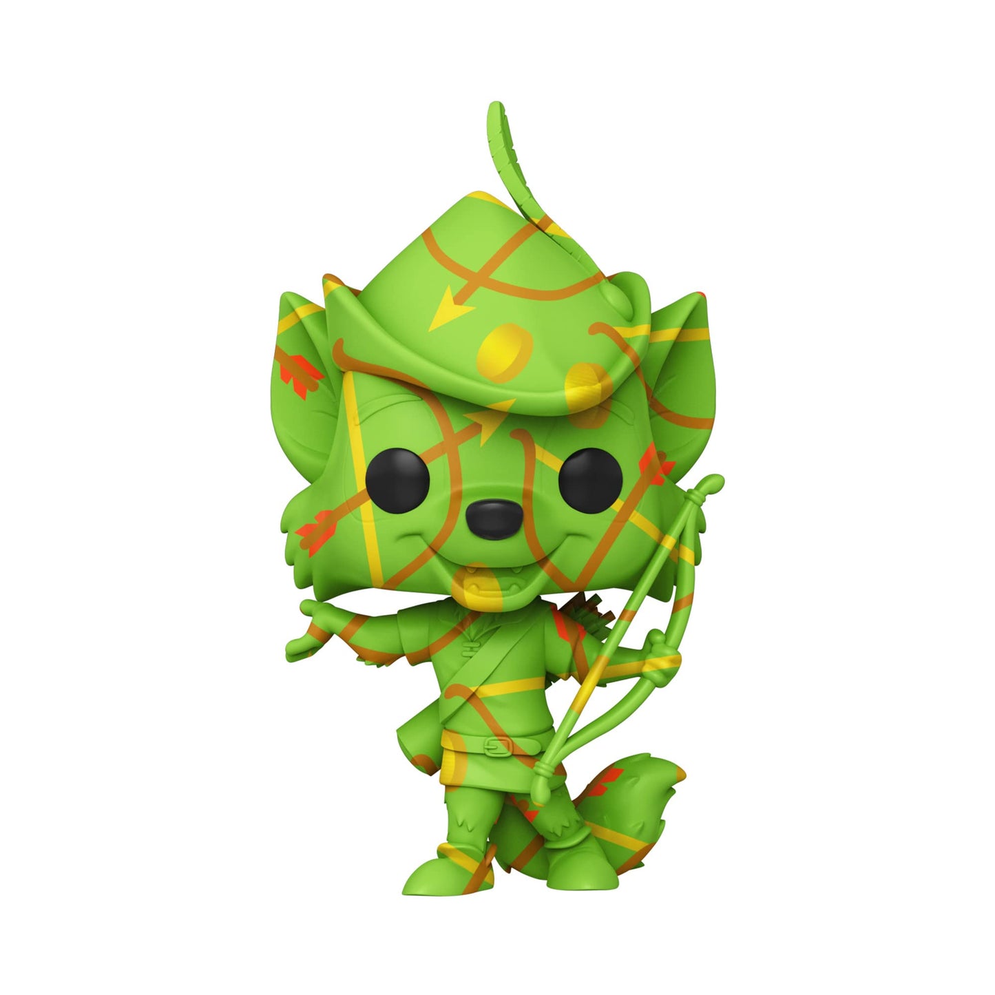 Funko Pop Pop Artist Series: Disney Treasures of The Vault - Robin Hood Multicolor - Disney Standard Characters - Amazon Exclusive - Collectable Vinyl