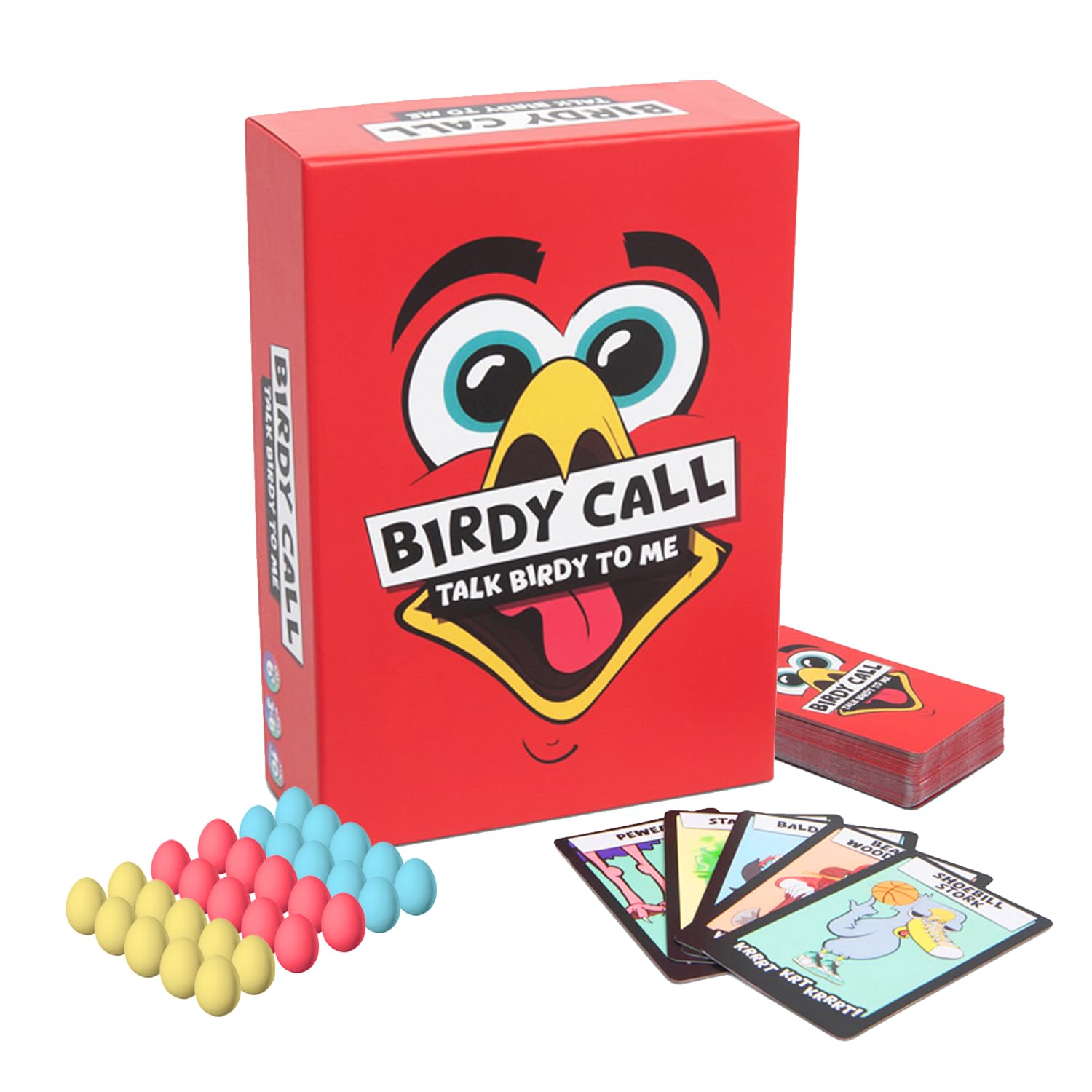 BIRDY CALL Family Party Game - Fun Bird-Themed Matching Card Game for Kids, Families & Friends | Fast-Paced Egg Collecting Game for Game Nights