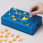 TimeShock Retro Timed Fun Board Game with Timer and Pop-up Tray - Measures 9" x 5" x 2"