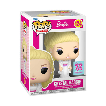 Funko POP! Retro Toys: Barbie - Crystal Barbie - Glitter - Collectable Vinyl Figure - Gift Idea - Official Merchandise - for Kids & Adults - Ad Icons