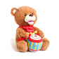 Cuddle Barn - Drummin' Billy | Animated Bear Stuffed Animal Musical Plush Toy Drums and Sings Along to Ants Go Marching and Five Little Bears, 11