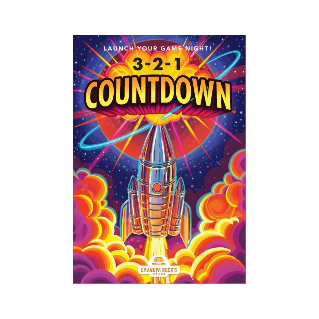 Grandpa Beck's Games 3-2-1 Countdown | Hand Elimination Card Game for Kids, Teens, Family & Adults | from The Makers of Cover Your Assets | 2-8