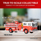 Iconic Replicas 1974 Ward Lafrance Fire Engine: San Francisco Fire Department - Engine 31 1:87 (HO) Diecast Model Fire Truck