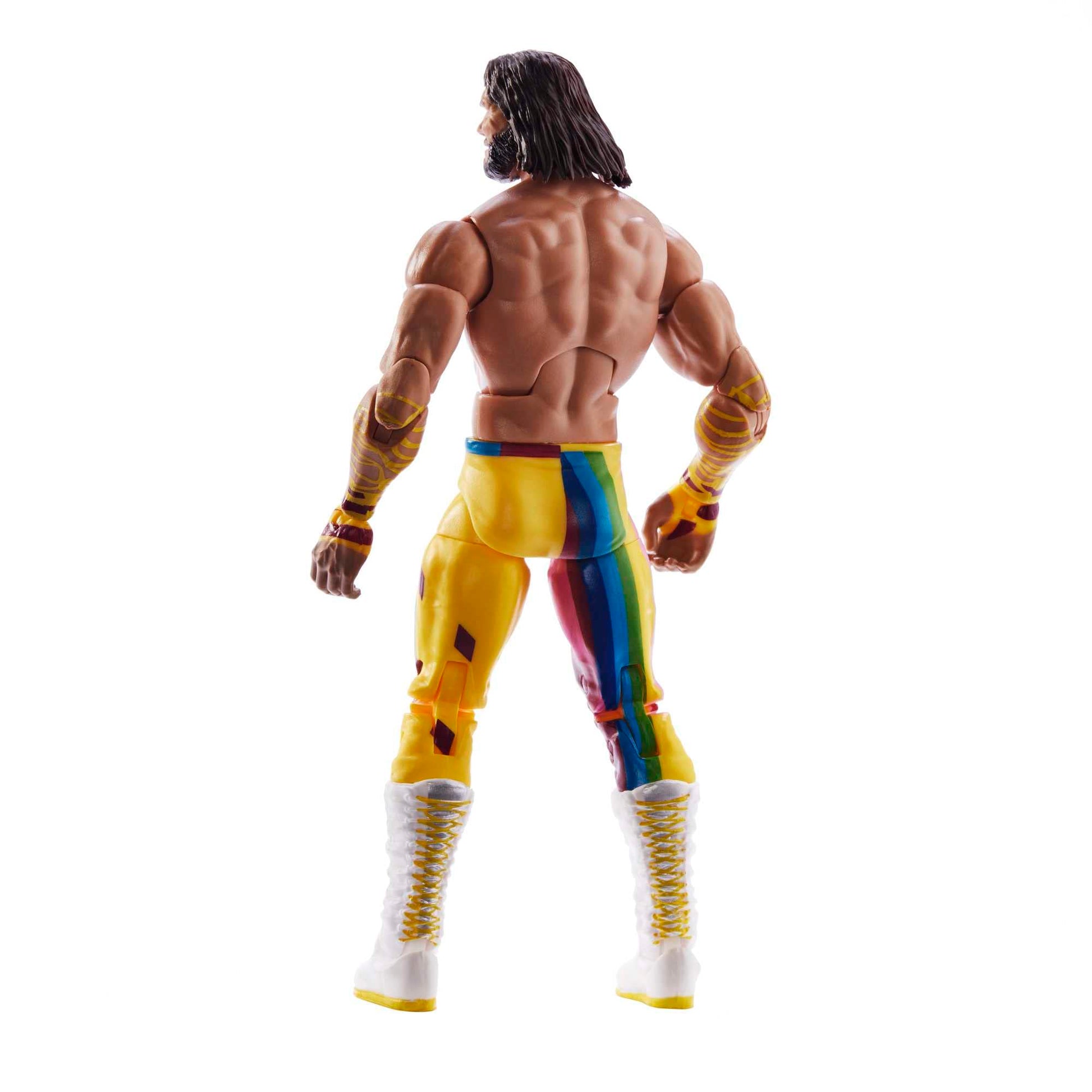 Mattel WWE "Macho King" Randy Savage WrestleMania Elite Collection Action Figure Accessory & "Mean" Gene Okerlund Build-A-Figure Parts, 6-inch