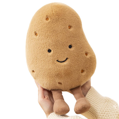 Large Potato Stuffed Animal 10.23'' Kawaii Potato Plush Food Pillow Toy