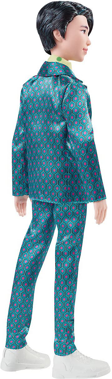 Mattel BTS 11-in RM Fashion Doll, Based on Bangtan Boys Global Boy Band, Highly Articulated Figure, Toy for Boys and Girls Age 6 and Up.