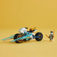LEGO NINJAGO Zane’s Ice Motorcycle Toy with 1 Minifigure Included, Buildable Model Vehicle, Ninja Gift for Kids Ages 7 and Up, 71816