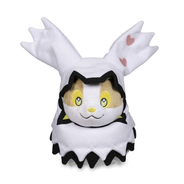 Pokémon Center: Pumpkin Party Yamper in Galarian Zigzagoon Costume Poké Plush, 10 Inch