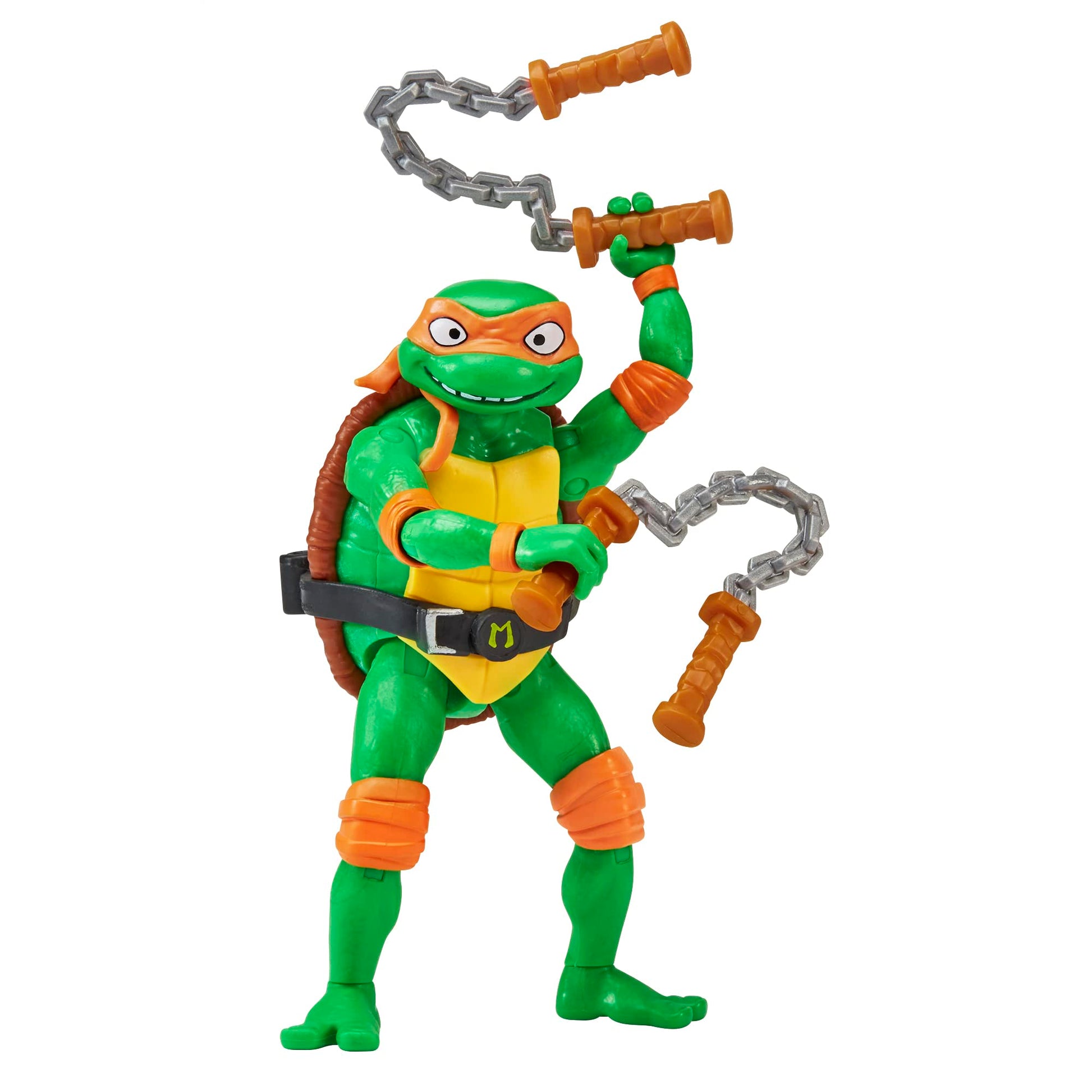 Teenage Mutant Ninja Turtles: Mutant Mayhem 4.25” Michelangelo Basic Action Figure by Playmates Toys