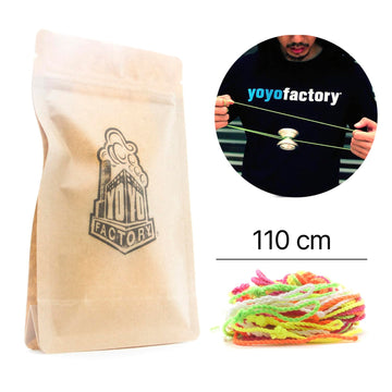YoYoFactory 100% Polyester String 10 Pack (Assorted Colors)