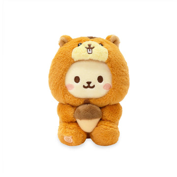 Anirollz Stuffed Animal Plush Toy Fall Animals Squirrel Bunniroll Small Plush Doll | Soft, Squishy, Warm, Cute, Comfort, Safe Birthday Gift Kawaii