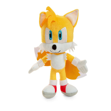 Sonic the Hedgehog 8-Inch Tails Character Plush Toy | Kawaii Cute Soft Stuffed Animals, Kids Room Decor Essentials