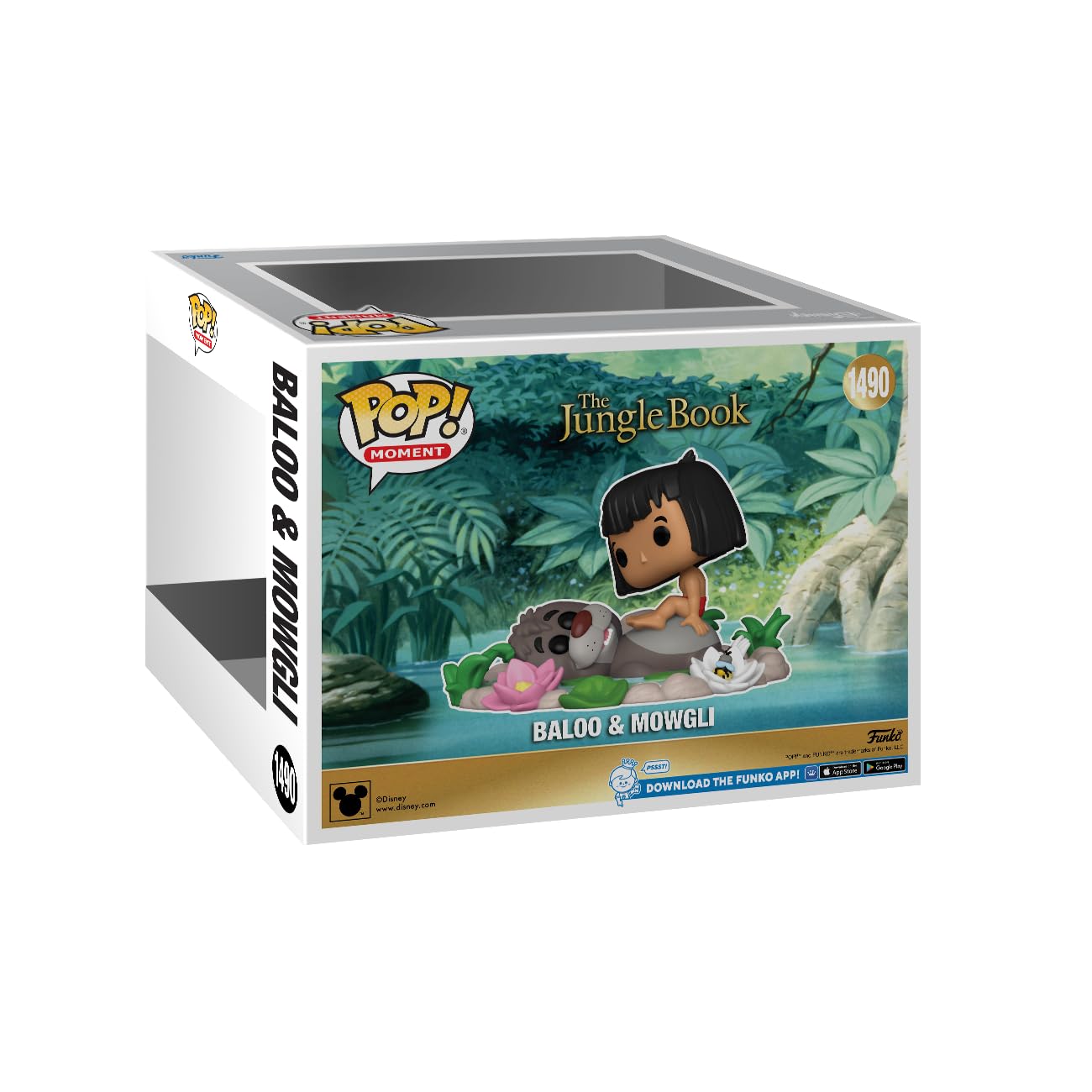 Funko POP! Moment: The Jungle Book - Baloo Bear & Mowgli