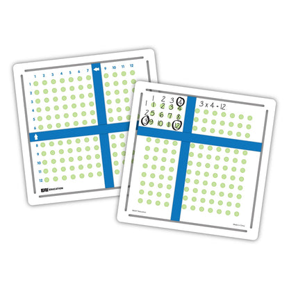 EAI Education Multiplication Array Makers - Set of 5