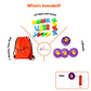 Skoolzy STEM Learning Pipe Tube 29 Piece Toys_and_Games Set, Educational Construction Building Blocks for ADHD & Autism for Baby, Kid Includes Wheels
