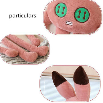 JPORSHU Long Cat Plush Kawaii Body Pillow?39" Cute Black Cat Stuffed Animals Soft Plushies?Octopus Tentacle Long Cat Throw Pillow?Gift for Girlfriend