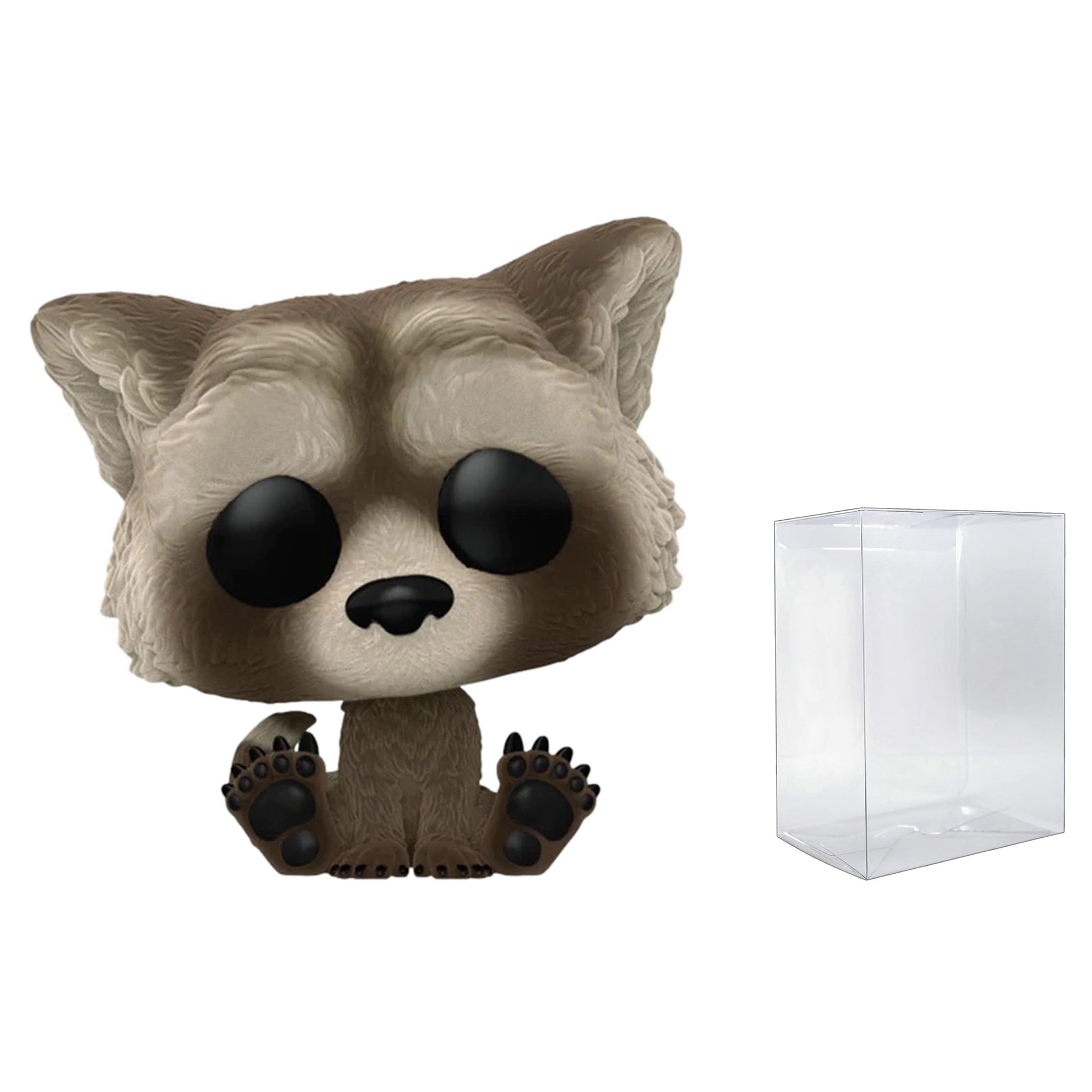 Funko Pop! Marvel: Guardian of The Galaxy Volume 3 - Baby Rocket, Exclusivce Multicolor Flocked Collectible Vinyl Figure #1208