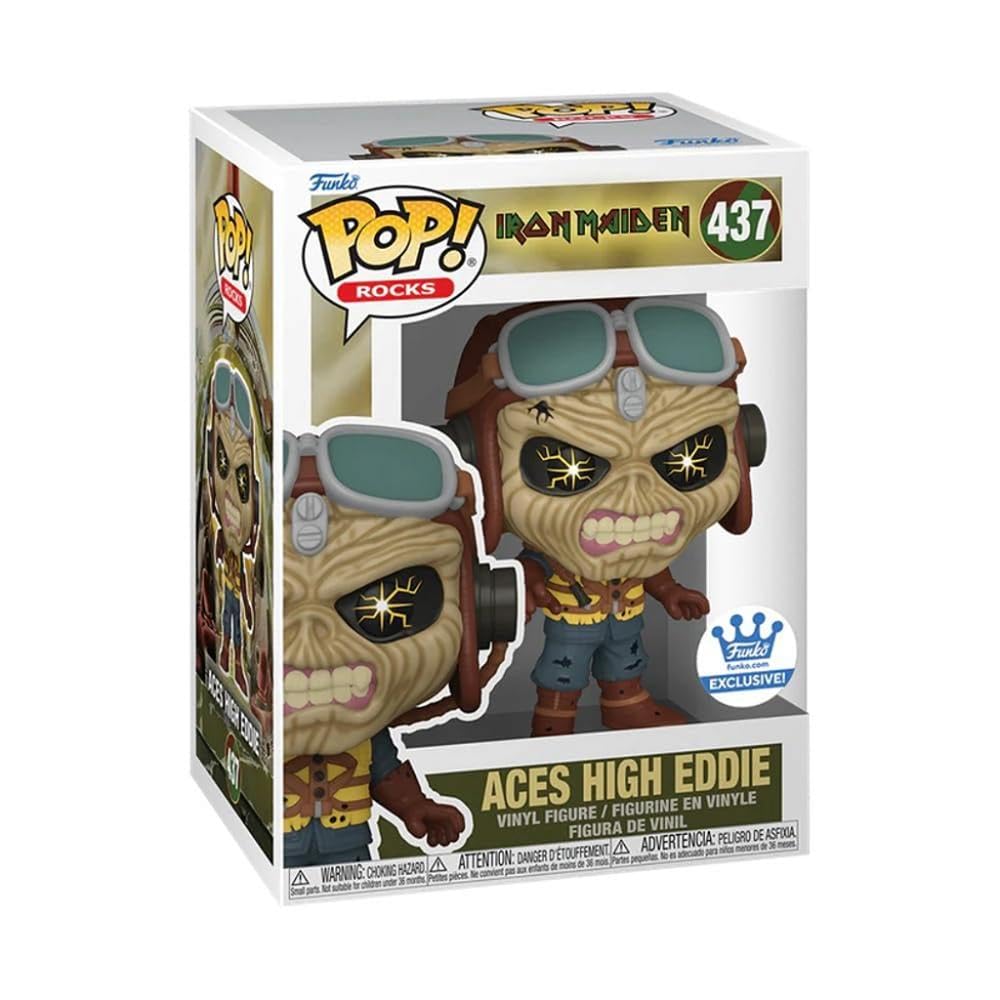 Pop! Iron Maiden 437 ACES High Eddie Exclusive