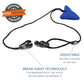 Xtra Tough (XT) Shark Tooth Sensory Chew Necklace (6 Pack) - Chewing Necklace Chew Toys for Kids, Boys or Girls - Designed for Autism Aggressive