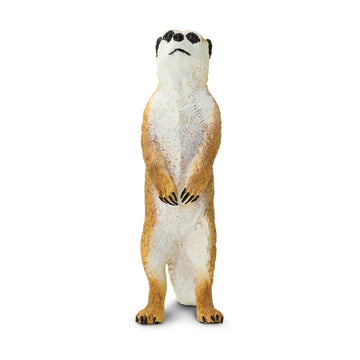 Safari Ltd. Meerkat Figurine - Hand-Painted, Lifelike 3.25" Model Figure - Fun Educational Toy for Boys, Girls & Kids Ages 3+