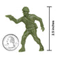 BMC Classic OD Green Plastic Army Men - 40pc WW2 Soldier Figures - Made in USA