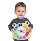 Tender Leaf Toys - 12 Pcs Bear Colors Clock, Early Learning Time, Educational Learning Clock Toy - Wooden Clock, Lovely Shapes - Cognitive Toy