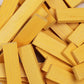 KAPLA 40 Squares Yellow - Wooden Construction Set - 40 Yellow Colored Building Planks - for Ages 3+