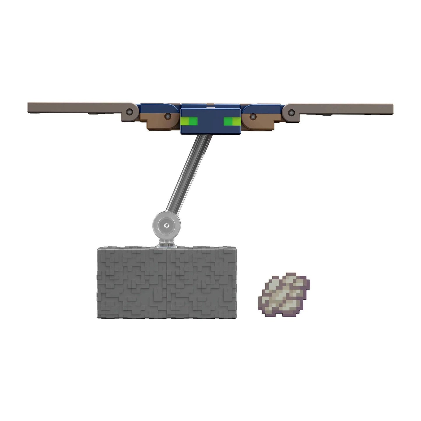Mattel Minecraft Core Action Figure & Accessories Set, 3.25-inch Scale Phantom Collectible Toy with Pixelated Design