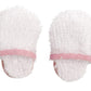 Melody Jane Dollhouse Ladies White Slippers Miniature 1:12 Bedroom Bathroom Accessory
